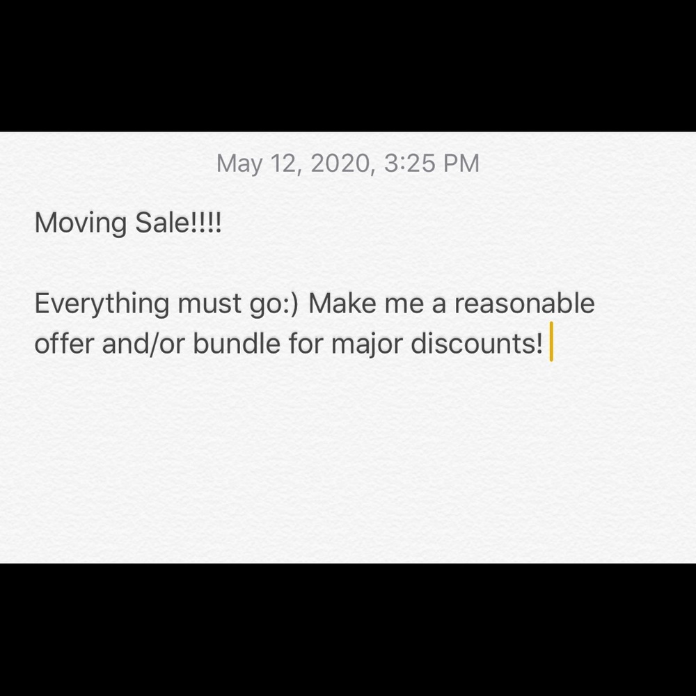 Moving SALE 💕💕💕